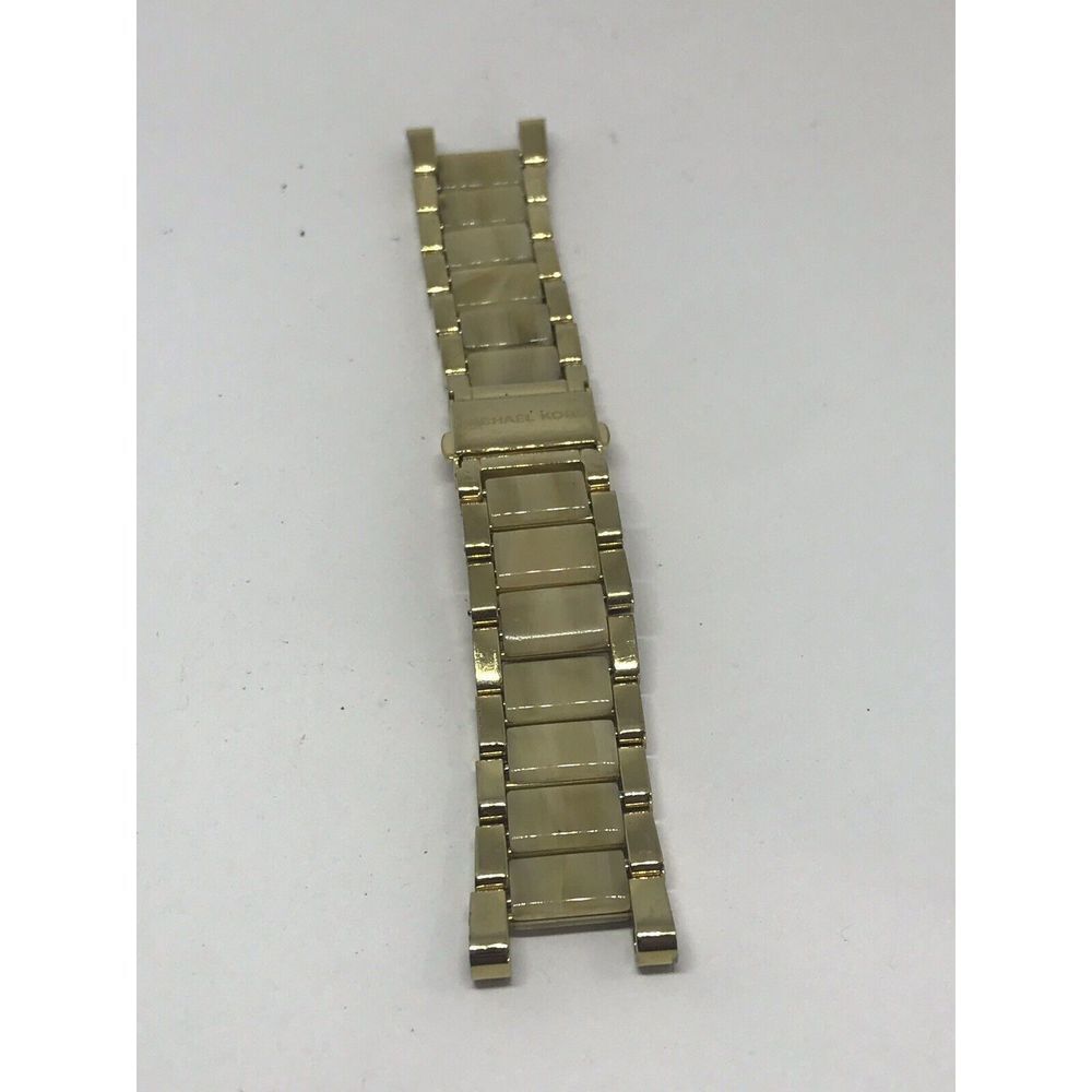 Michael Kors Watch Partial Link Band Bracelet Men’s Woman’s Authentic 18mm Z1081